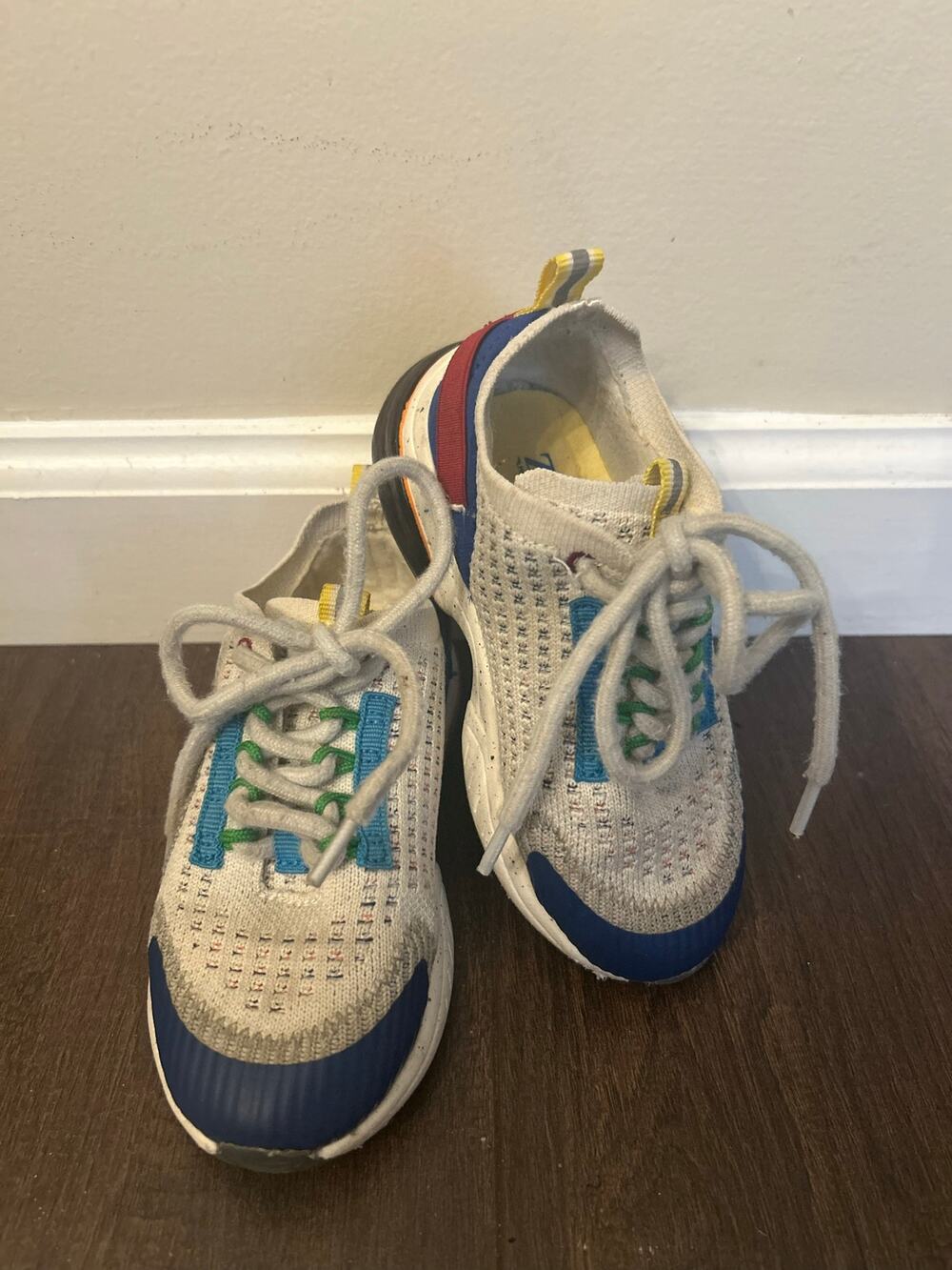 Zara Kids Boys Memory Foam Sneakers Sz 8.5 Toddler Athleisure Back To School